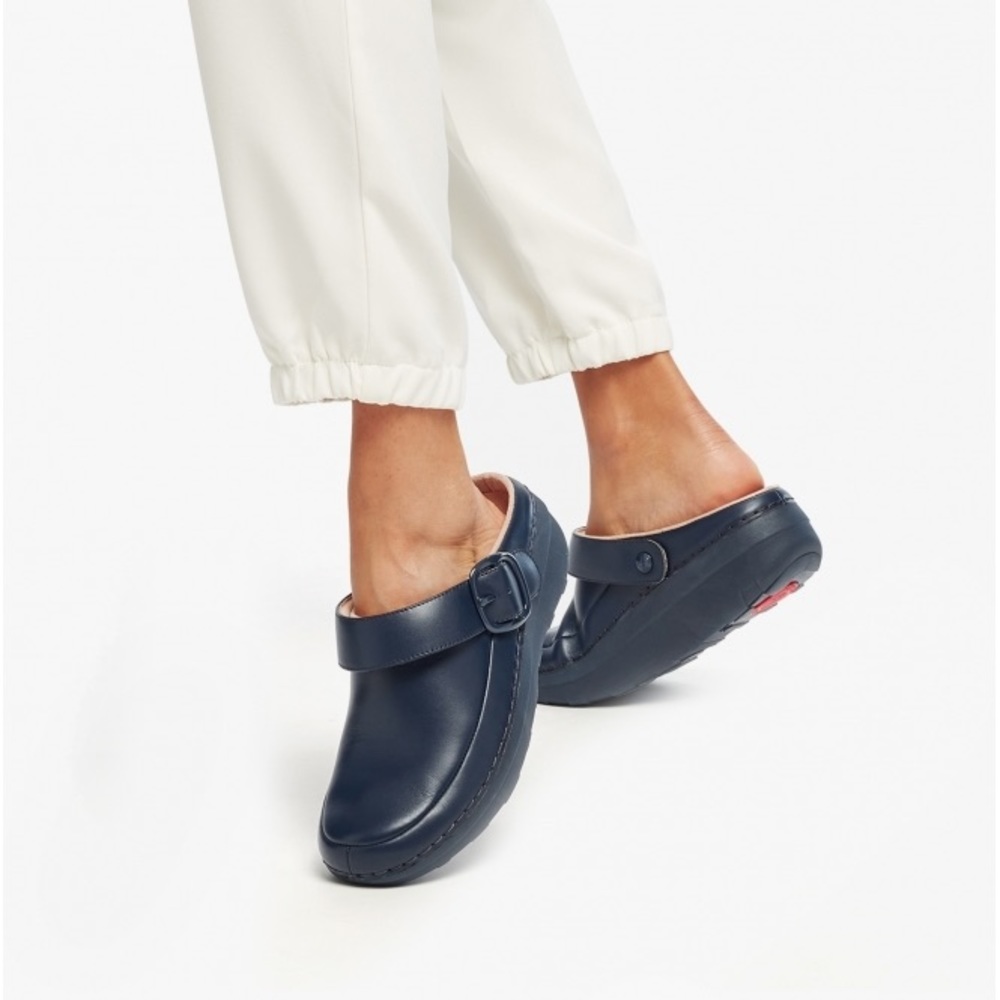 New! FitFlop Gogh Pro Superlight Midnight Navy Clog